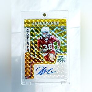 Keaontay Ingram Autograph Rookie /10